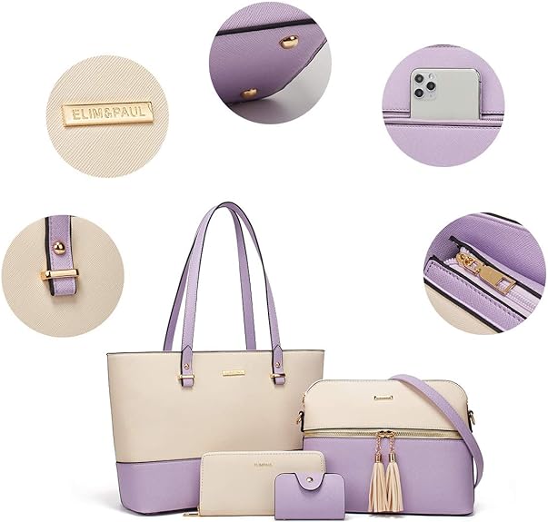 Women Fashion Handbag Tote Bag Shoulder Bag Top Handle Satchel Purse