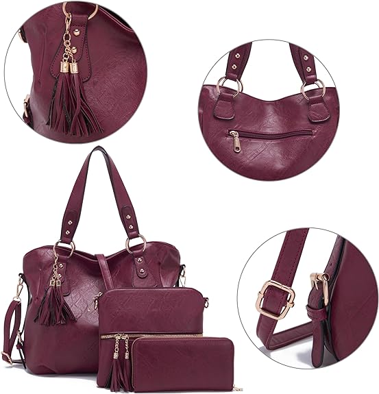 Women Fashion Handbag Tote Bag Shoulder Bag Top Handle Satchel Purse