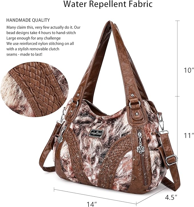 Women Fashion Handbag Tote Bag Shoulder Bag Top Handle Satchel Purse