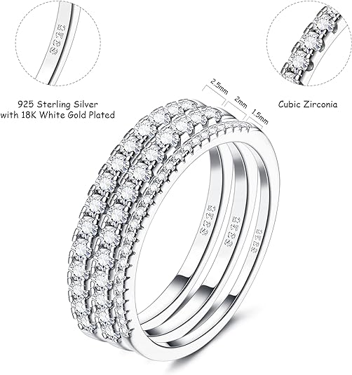 ONE: 925 Sterling Silver High Quality Ring