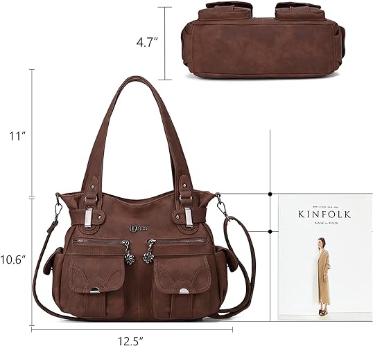 Women Fashion Handbag Tote Bag Shoulder Bag Top Handle Satchel Purse