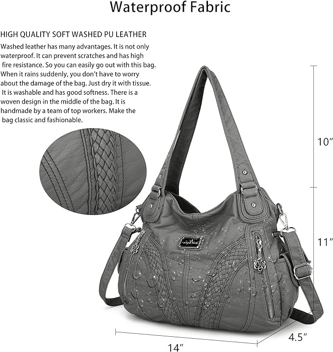 Women Fashion Handbag Tote Bag Shoulder Bag Top Handle Satchel Purse