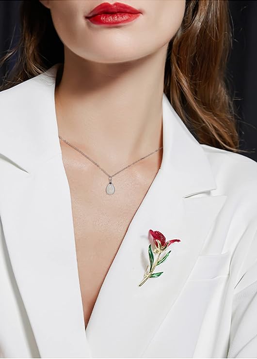 ONE: HOPE LOVE SHINE New Beginnings Rainbow Moonstone 925 Sterling Silver Necklace