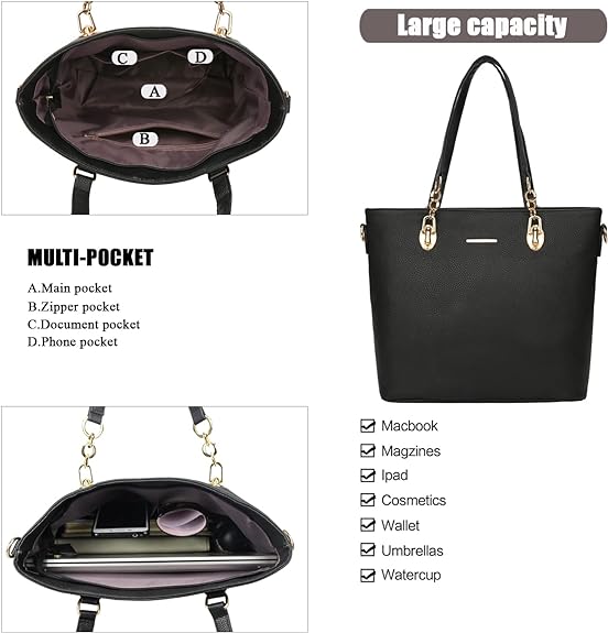 Women Fashion Handbag Tote Bag Shoulder Bag Top Handle Satchel Purse