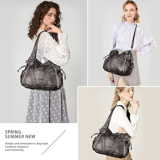 Women Fashion Handbag Tote Bag Shoulder Bag Top Handle Satchel Purse
