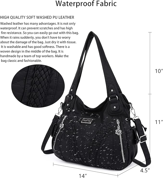 Women Fashion Handbag Tote Bag Shoulder Bag Top Handle Satchel Purse