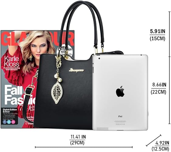 Women Fashion Handbag Tote Bag Shoulder Bag Top Handle Satchel Purse