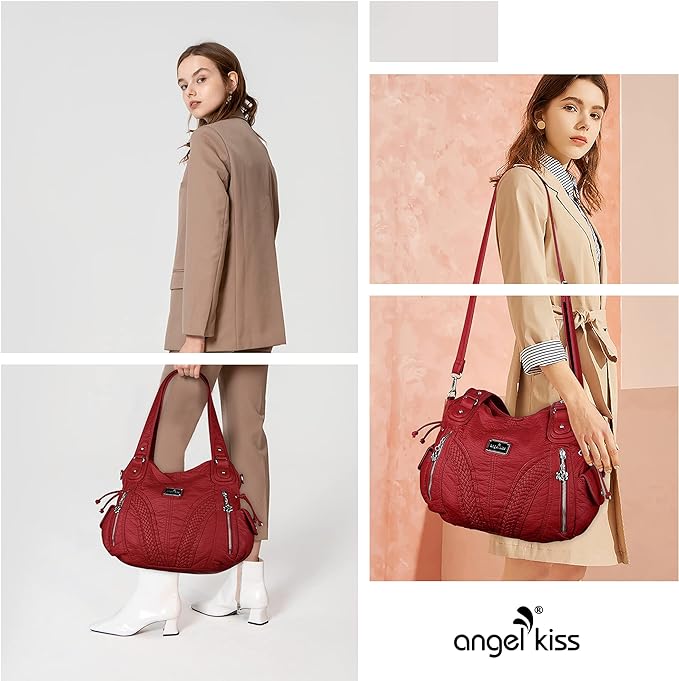 Women Fashion Handbag Tote Bag Shoulder Bag Top Handle Satchel Purse