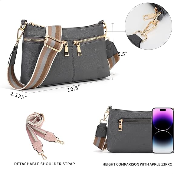 Women Fashion Handbag Tote Bag Shoulder Bag Top Handle Satchel Purse