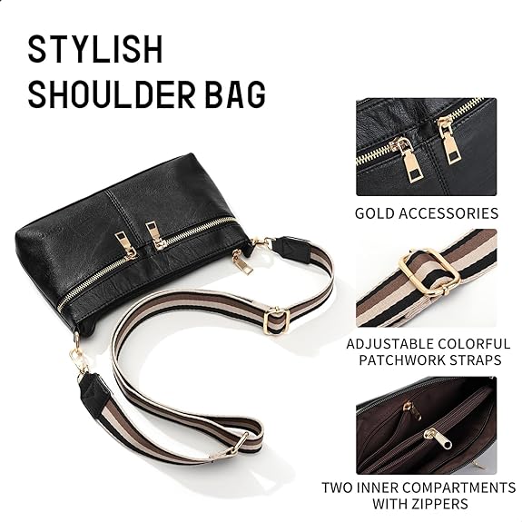 Women Fashion Handbag Tote Bag Shoulder Bag Top Handle Satchel Purse