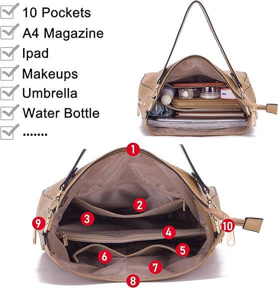 Women Fashion Handbag Tote Bag Shoulder Bag Top Handle Satchel Purse