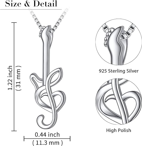 0NE: 925 Sterling Silver High Quality Ring Music Jewelry