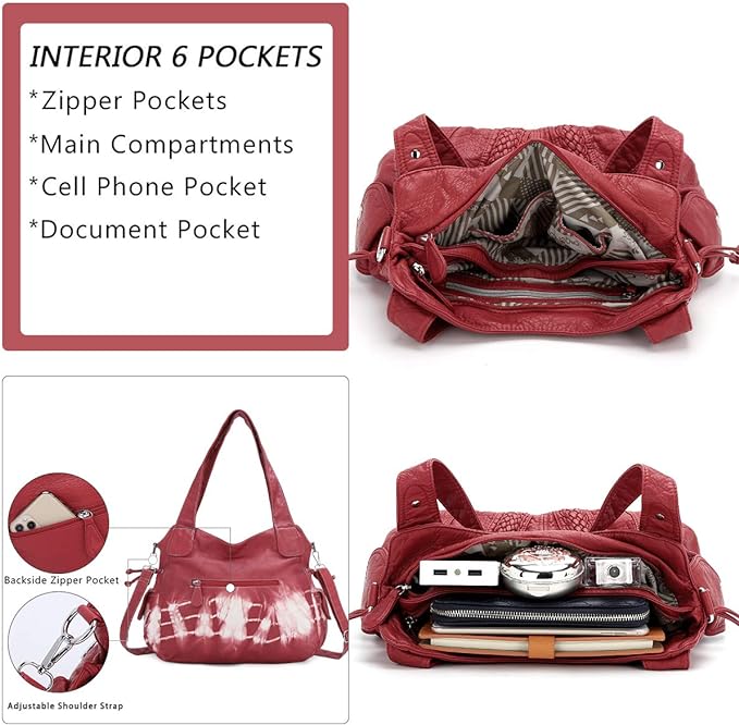 Women Fashion Handbag Tote Bag Shoulder Bag Top Handle Satchel Purse