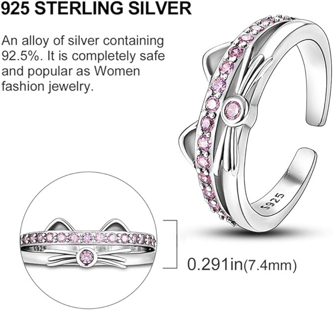 ONE: 925 Sterling Silver High Quality Ring