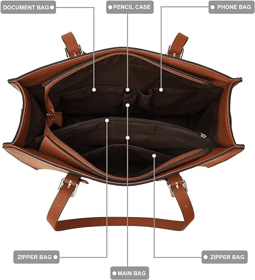 Women Fashion Handbag Tote Bag Shoulder Bag Top Handle Satchel Purse