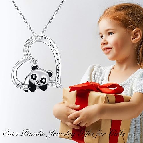 ONE: Love Heart Pendant Necklace Style: I LOVE YOU FOREVER
