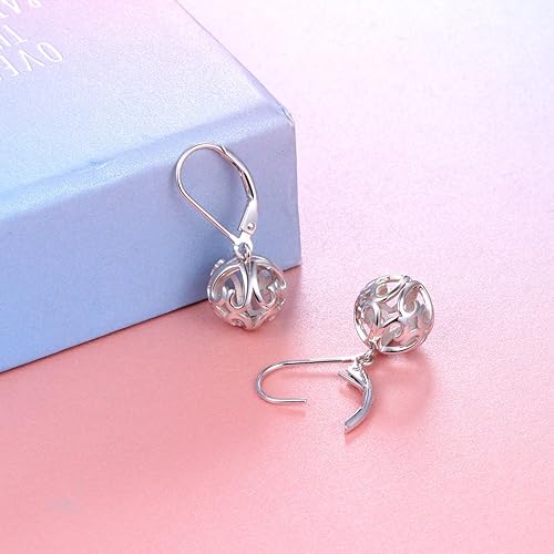 ONE:  Style: HEART DROP Dangle Earrings 925 Sterling Silver