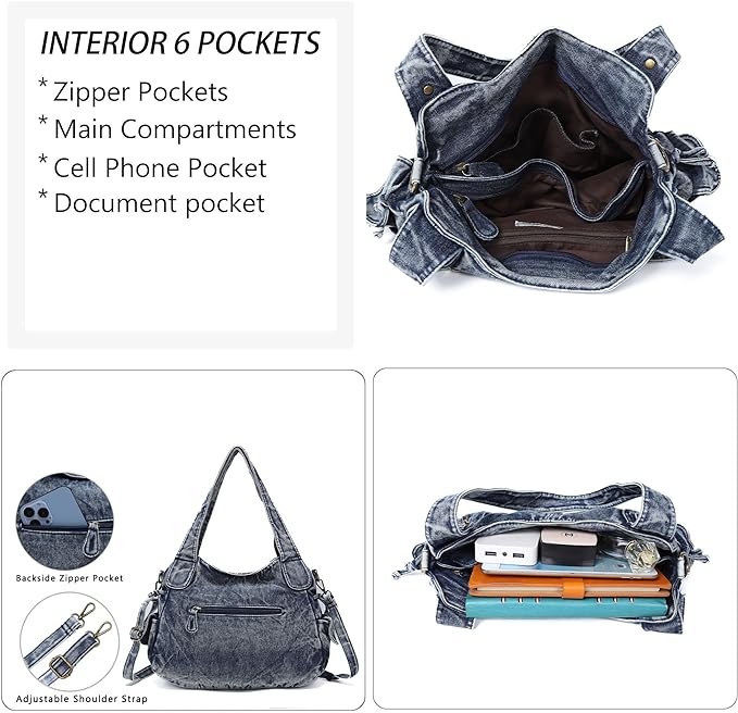 Women Fashion Handbag Tote Bag Shoulder Bag Top Handle Satchel Purse