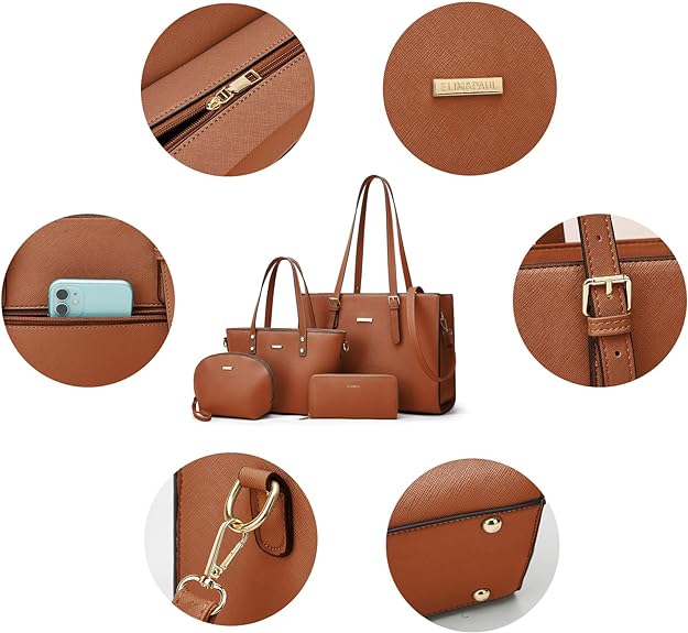 Women Fashion Handbag Tote Bag Shoulder Bag Top Handle Satchel Purse