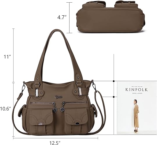 Women Fashion Handbag Tote Bag Shoulder Bag Top Handle Satchel Purse