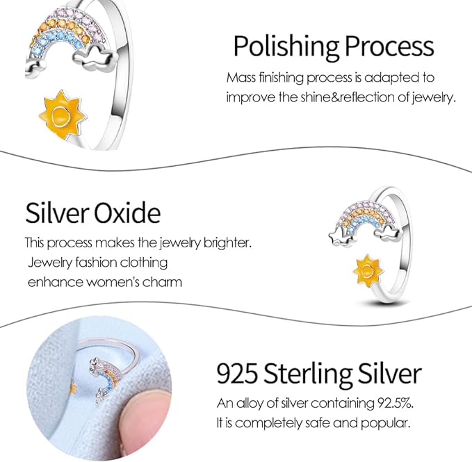 ONE: 925 Sterling Silver High Quality Ring
