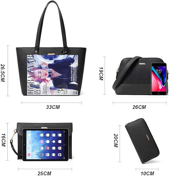 Women Fashion Handbag Tote Bag Shoulder Bag Top Handle Satchel Purse