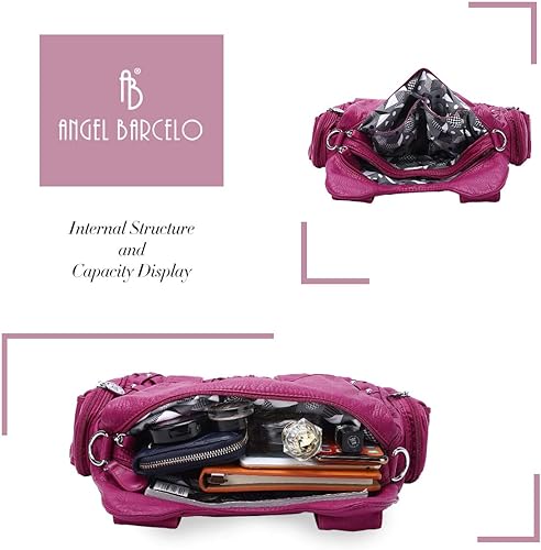 Women Fashion Handbag Tote Bag Shoulder Bag Top Handle Satchel Purse