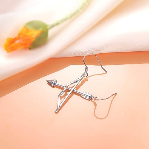 ONE: Style: BOW & ARROW HOOK Earrings Earring 925 Sterling Silver