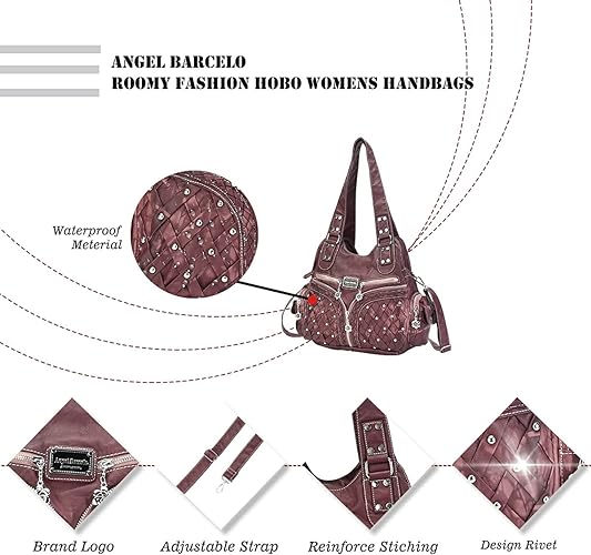 Women Fashion Handbag Tote Bag Shoulder Bag Top Handle Satchel Purse