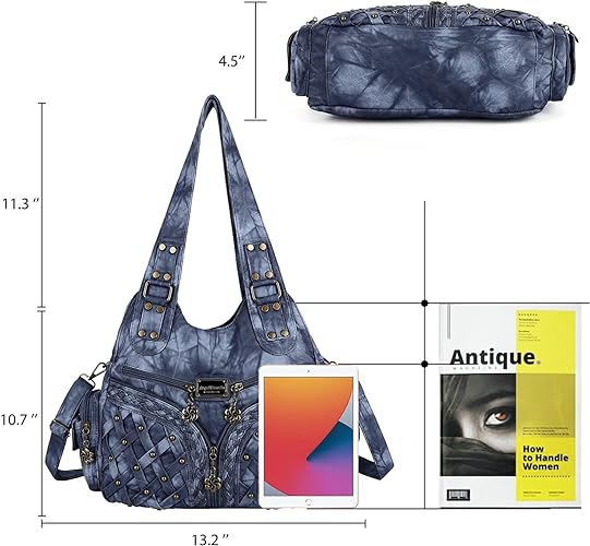 Women Fashion Handbag Tote Bag Shoulder Bag Top Handle Satchel Purse