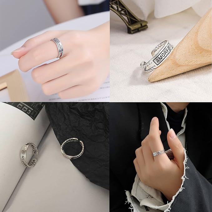 ONE: 925 Sterling Silver High Quality Ring