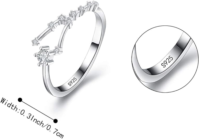 ONE: 925 Sterling Silver High Quality Ring