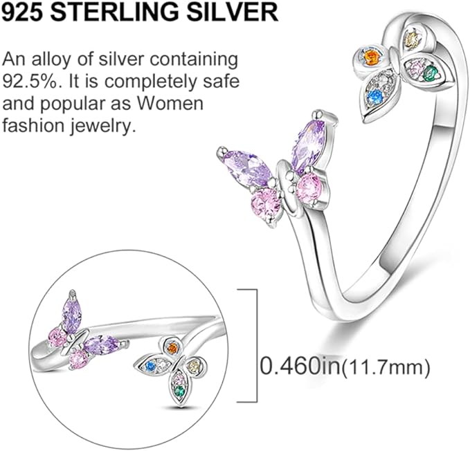 ONE: 925 Sterling Silver High Quality Ring