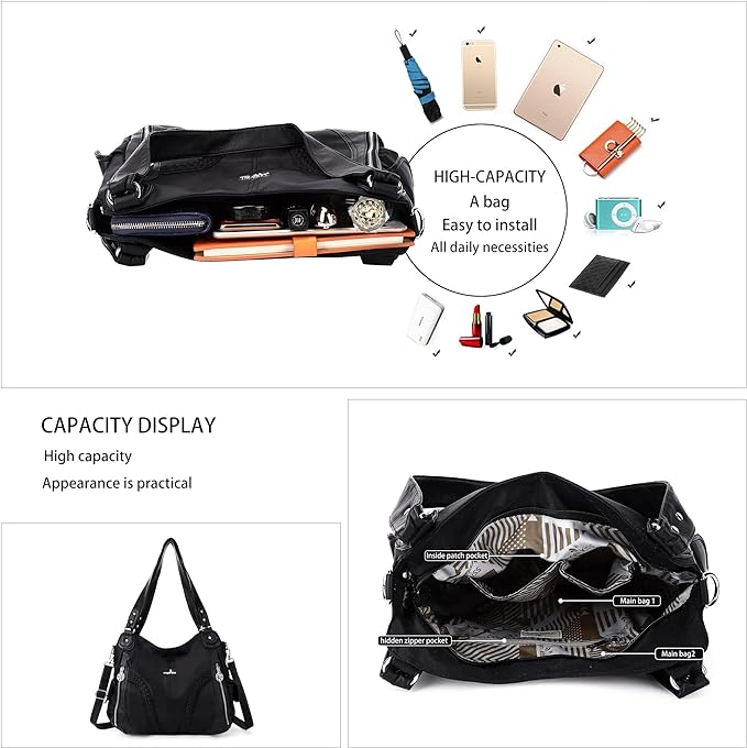 Women Fashion Handbag Tote Bag Shoulder Bag Top Handle Satchel Purse