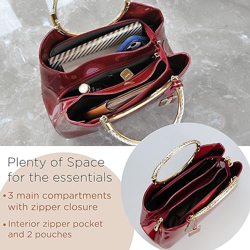 Women Fashion Handbag Tote Bag Shoulder Bag Top Handle Satchel Purse