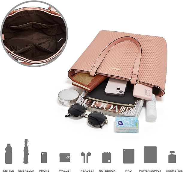 Women Fashion Handbag Tote Bag Shoulder Bag Top Handle Satchel Purse