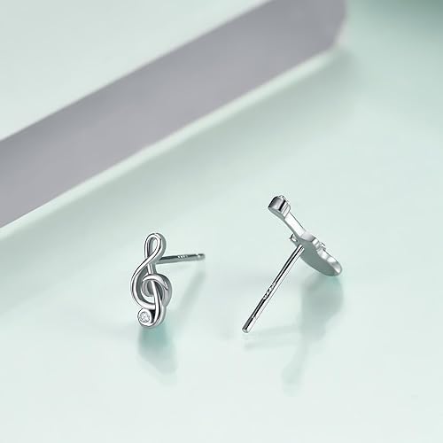 0NE: 925 Sterling Silver High Quality Ring Music Jewelry