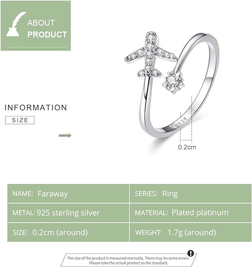 ONE: 925 Sterling Silver High Quality Ring
