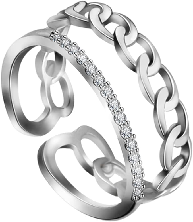 ONE: 925 Sterling Silver High Quality Ring