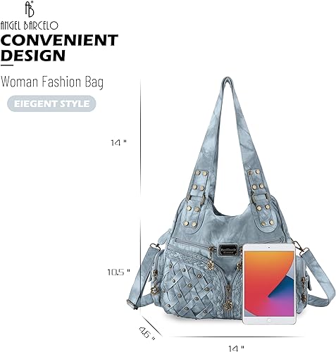 Women Fashion Handbag Tote Bag Shoulder Bag Top Handle Satchel Purse