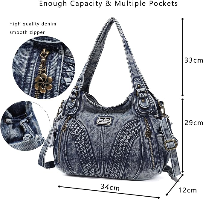 Women Fashion Handbag Tote Bag Shoulder Bag Top Handle Satchel Purse