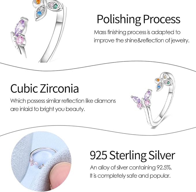 ONE: 925 Sterling Silver High Quality Ring