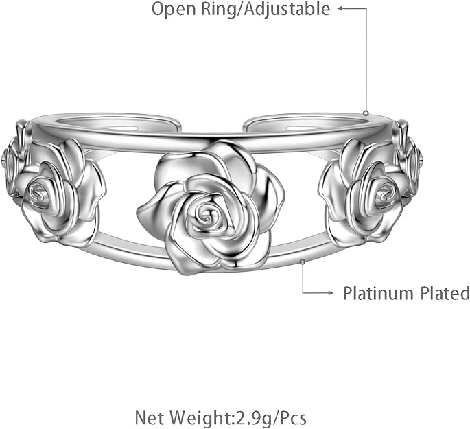ONE: 925 Sterling Silver High Quality Ring