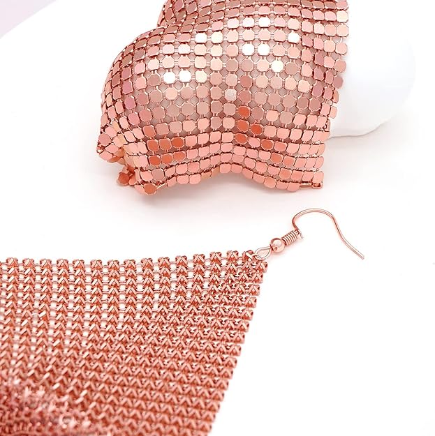 ONE PAIR: Crystal Multi Gold/Silver Rhinestone Chandelier Wedding Bridal Dangle Earrings