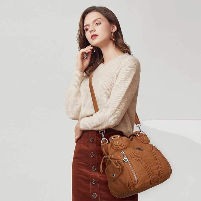 Women Fashion Handbag Tote Bag Shoulder Bag Top Handle Satchel Purse