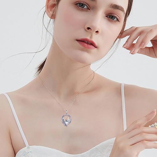 ONE :💎Mermaid Pendant Necklace Fine Jewelry 💎