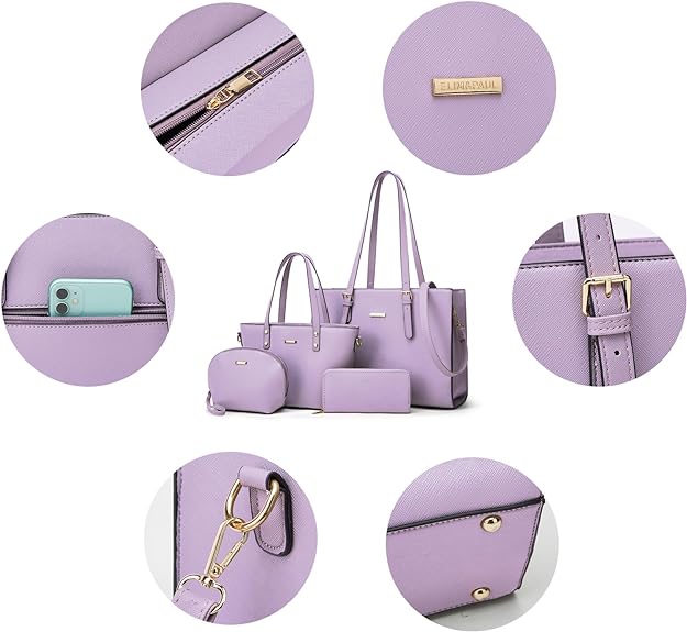 Women Fashion Handbag Tote Bag Shoulder Bag Top Handle Satchel Purse