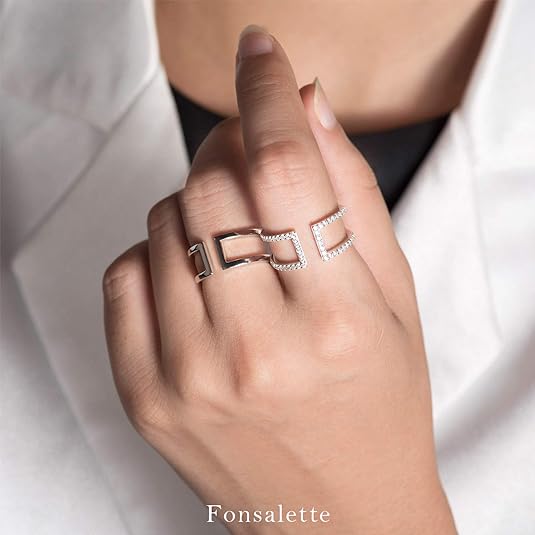 ONE: 925 Sterling Silver High Quality Ring