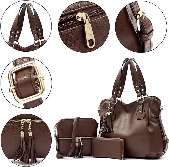 Women Fashion Handbag Tote Bag Shoulder Bag Top Handle Satchel Purse