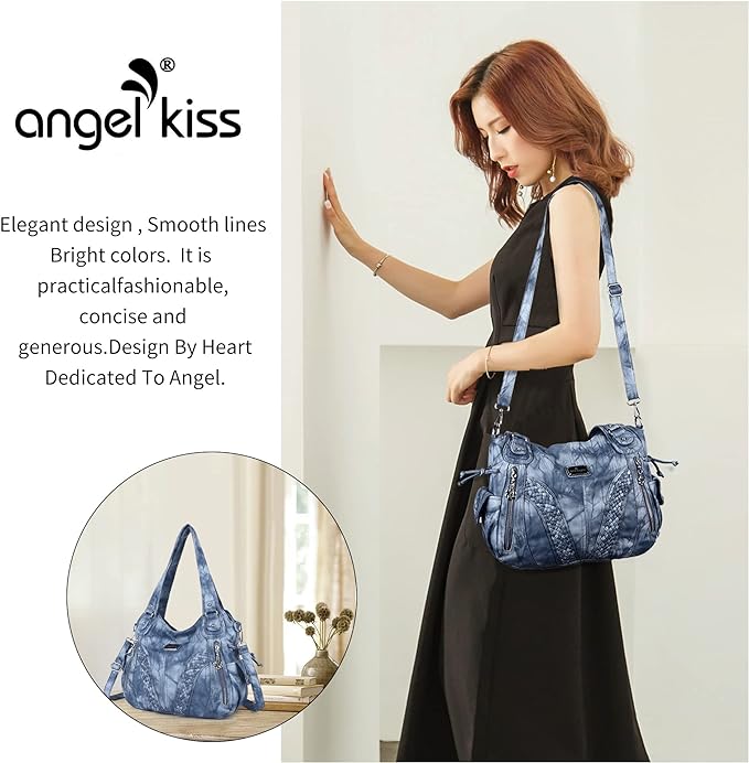 Women Fashion Handbag Tote Bag Shoulder Bag Top Handle Satchel Purse